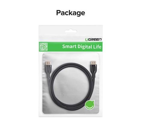 Кабель відео Ugreen HDMI 2,0 4K 3D 1 м Black (ED030) - фото 10 Кабель відео Ugreen HDMI 2,0 4K 3D 1 м Black (ED030) - фото 10