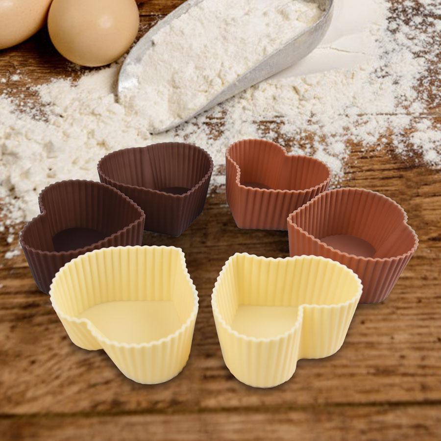 Набор из силиконовых форм для кексов Maestro MR-1057 6 шт. (1797377209) - фото 3 Набор из силиконовых форм для кексов Maestro MR-1057 6 шт. (1797377209) - фото 3