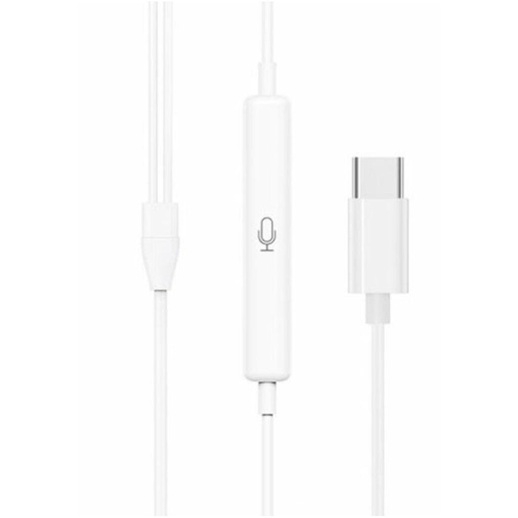 Наушники Borofone BM60 series USB Type-C White - фото 2