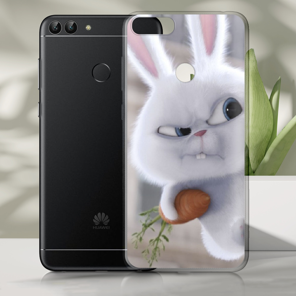 Чехол Boxface Huawei P Smart Rabbit Snowball Прозрачный силикон (32669-up1116-32669) - фото 2