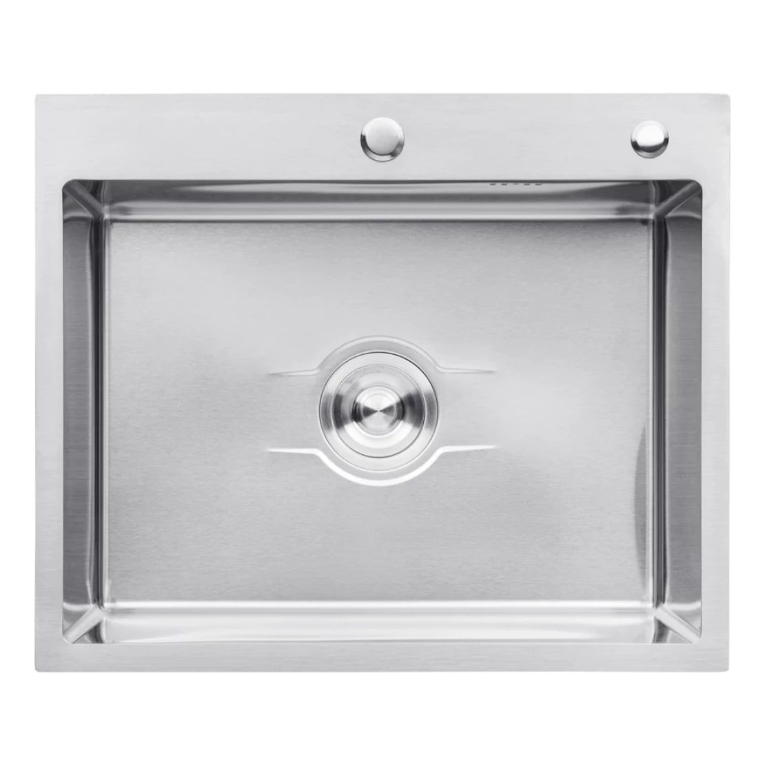 Мийка для кухні Kroner KRP Derby 6050HM Brush 2,5/0,5 мм з нержавіючої сталі (CV027237)