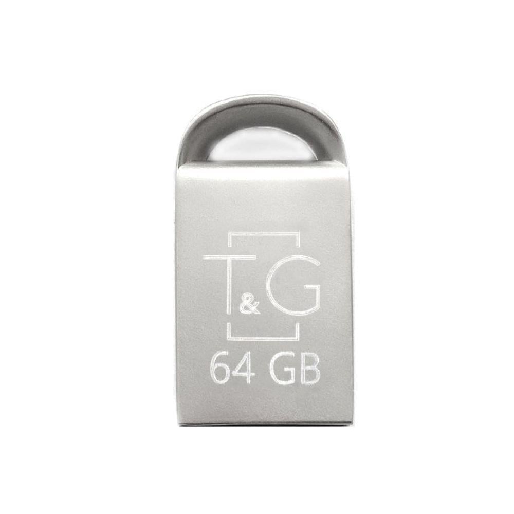 Флеш-пам'ять USB T&G Metal 107 64 Гб Сталевий (3008473633)