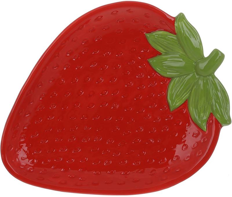 Набор керамических пластин Strawberry 4 шт. 26х21 см