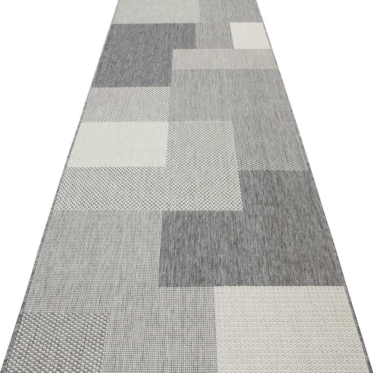 Килим безворсовий на гумовій основі DAKARIA Flex Run 19682/811 2x3 м Сірий (00-00022297) - фото 5