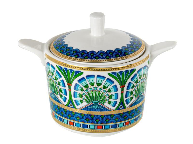 Чайний сервіз Lefard Velazza 922-107 на 6 персон з чайником Синій - фото 3 Чайний сервіз Lefard Velazza 922-107 на 6 персон з чайником Синій - фото 3