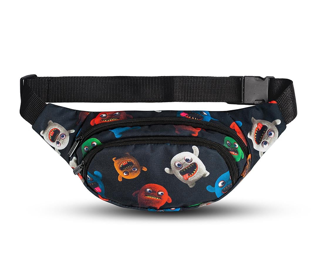 Поясная сумка-бананка детская с принтом монстр (6549949) Поясная сумка-бананка детская с принтом монстр (6549949)