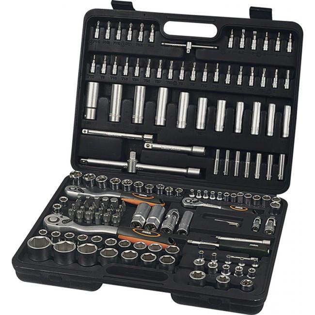 Набор инструментов Miol 58-050 1/2" 1/4" 3/8" 153 ед. Набор инструментов Miol 58-050 1/2" 1/4" 3/8" 153 ед.