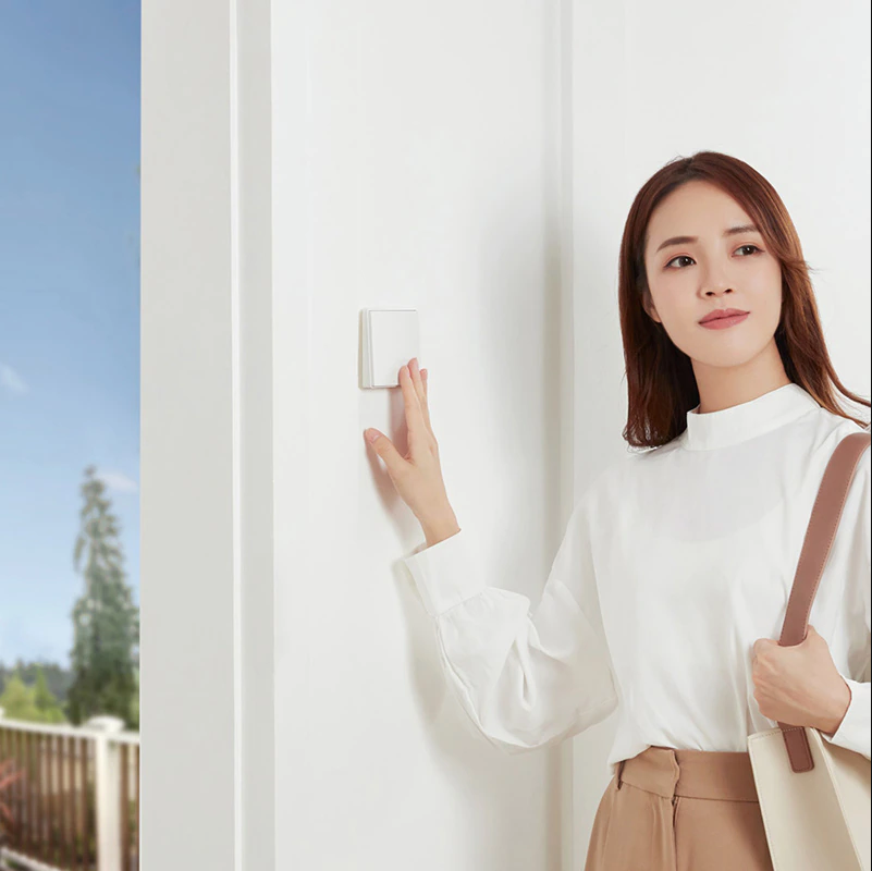 Выключатель Aqara Zigbee E1 2 клавиши без нуля - фото 2 Выключатель Aqara Zigbee E1 2 клавиши без нуля - фото 2