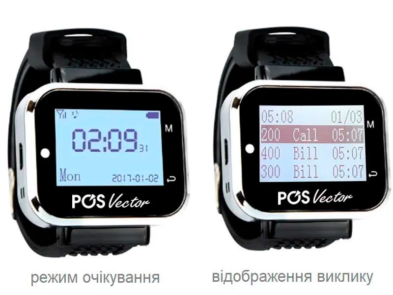 Система виклику офіціанта Pos Vector та 3 кнопки (57280973) - фото 2