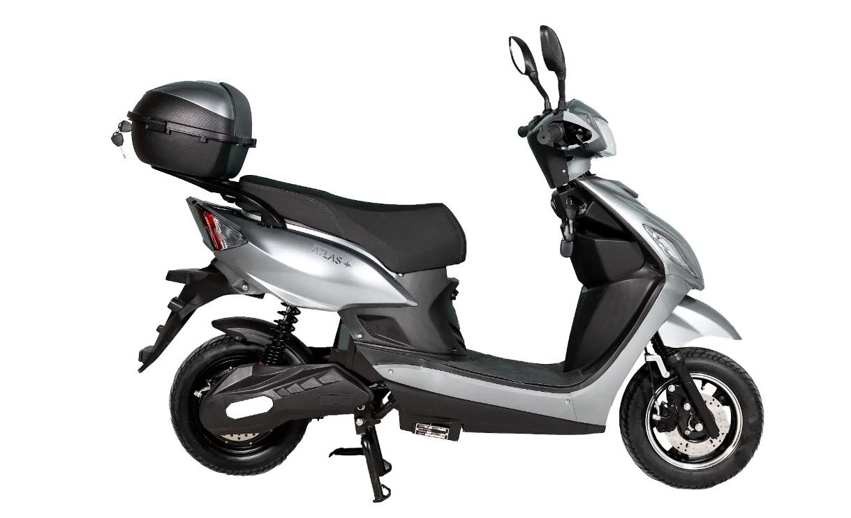 Электроскутер ATLAS Shark Box 1500W Grey - фото 2