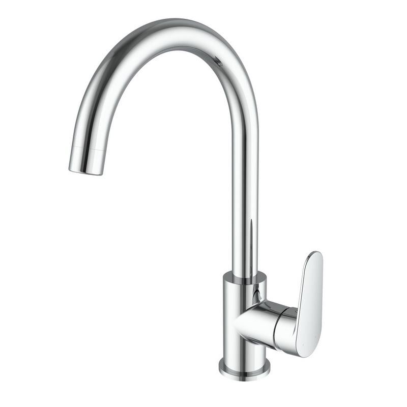 Смеситель для кухни Zegor Professional Hoffe-04 Premium Pro Lux однорычажный катридж Sedal Spain Хром