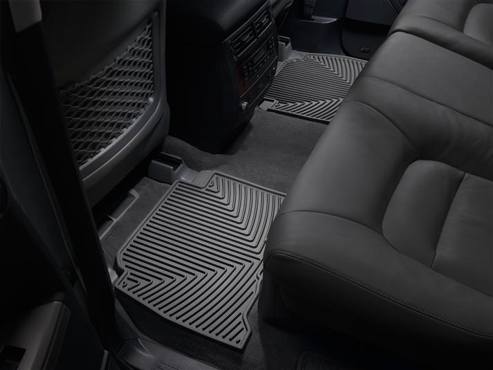 Коврики автомобильные задние резиновые WeatherTech W127 Toyota/Lexus Land Cruiser 200/LX570 2008-2012 Черный (196377494)