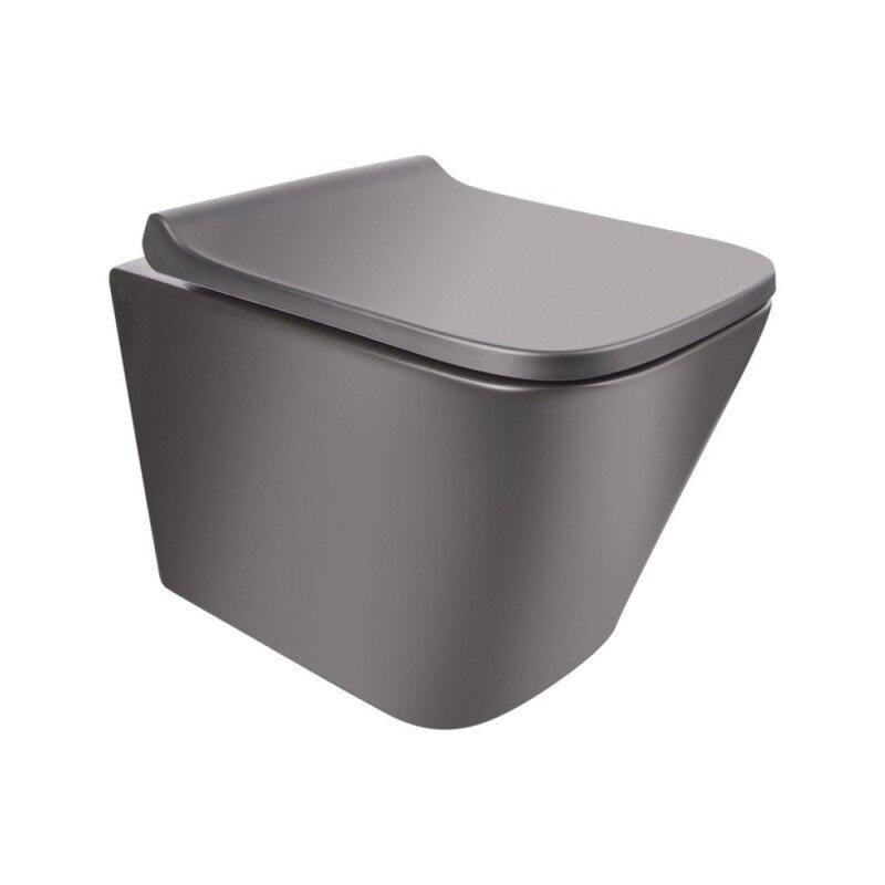 Унитаз подвесной Q-tap Tern QT1733052ER
MB безободковый с сиденьем с микролифтом (73405)