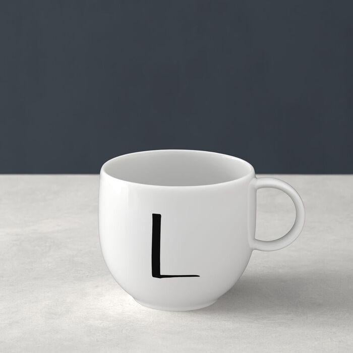 Чашка для кофе Villeroy & Boch L Letters Mugs фарфор 330 мл (2608433) Чашка для кофе Villeroy & Boch L Letters Mugs фарфор 330 мл (2608433)