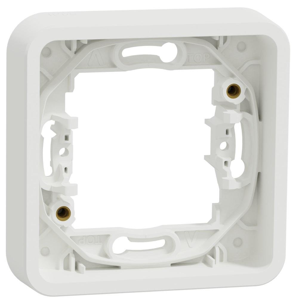Рамка Schneider Electric без винтов IP55 PC Mureva Styl Schneider Electric Белый (MUR39107) Рамка Schneider Electric без винтов IP55 PC Mureva Styl Schneider Electric Белый (MUR39107)