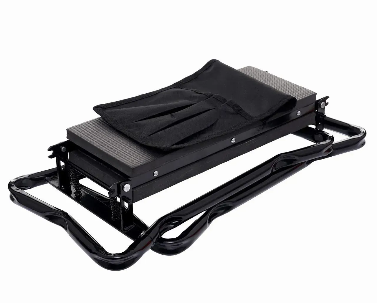 Табурет складной для огорода с органайзером Kraft&Dele KD10634 Черный - фото 6 Табурет складной для огорода с органайзером Kraft&Dele KD10634 Черный - фото 6