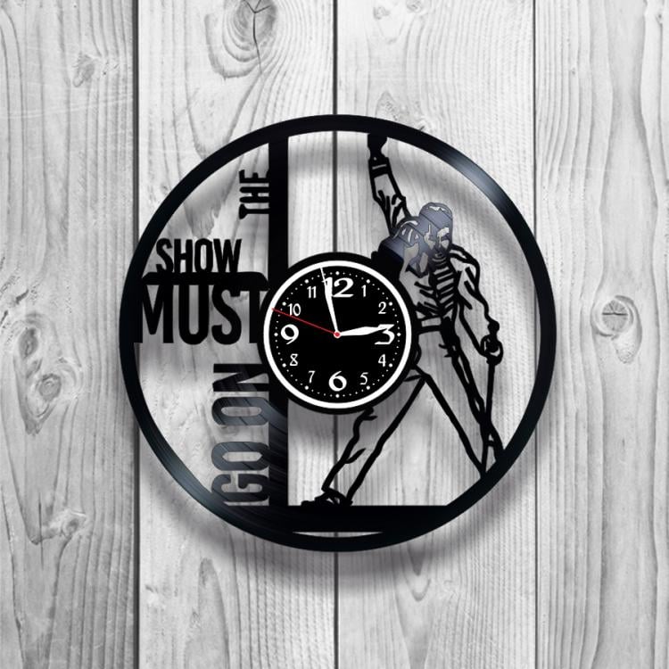 Часы настенные Queen 0454 из виниловой пластинки