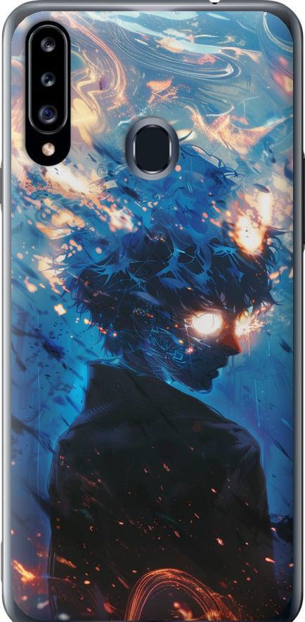 Чехол на Samsung Galaxy A20s A207F Сатору Годжо (6129u-1775-42517)
