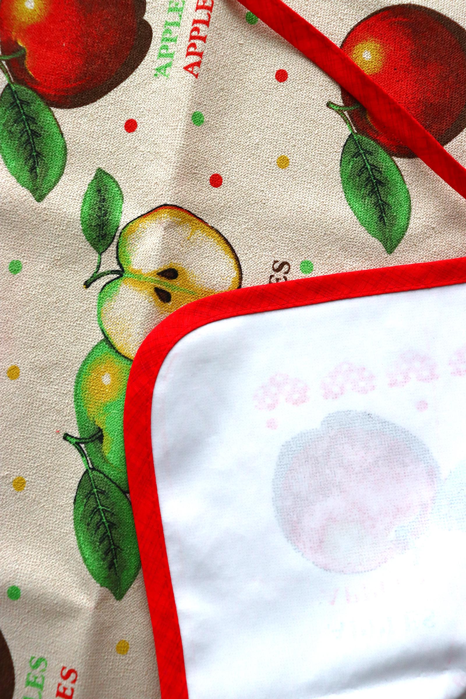 Фартух Яблука махровий вологонепроникний 350г/м2 - фото 3 Фартух Яблука махровий вологонепроникний 350г/м2 - фото 3