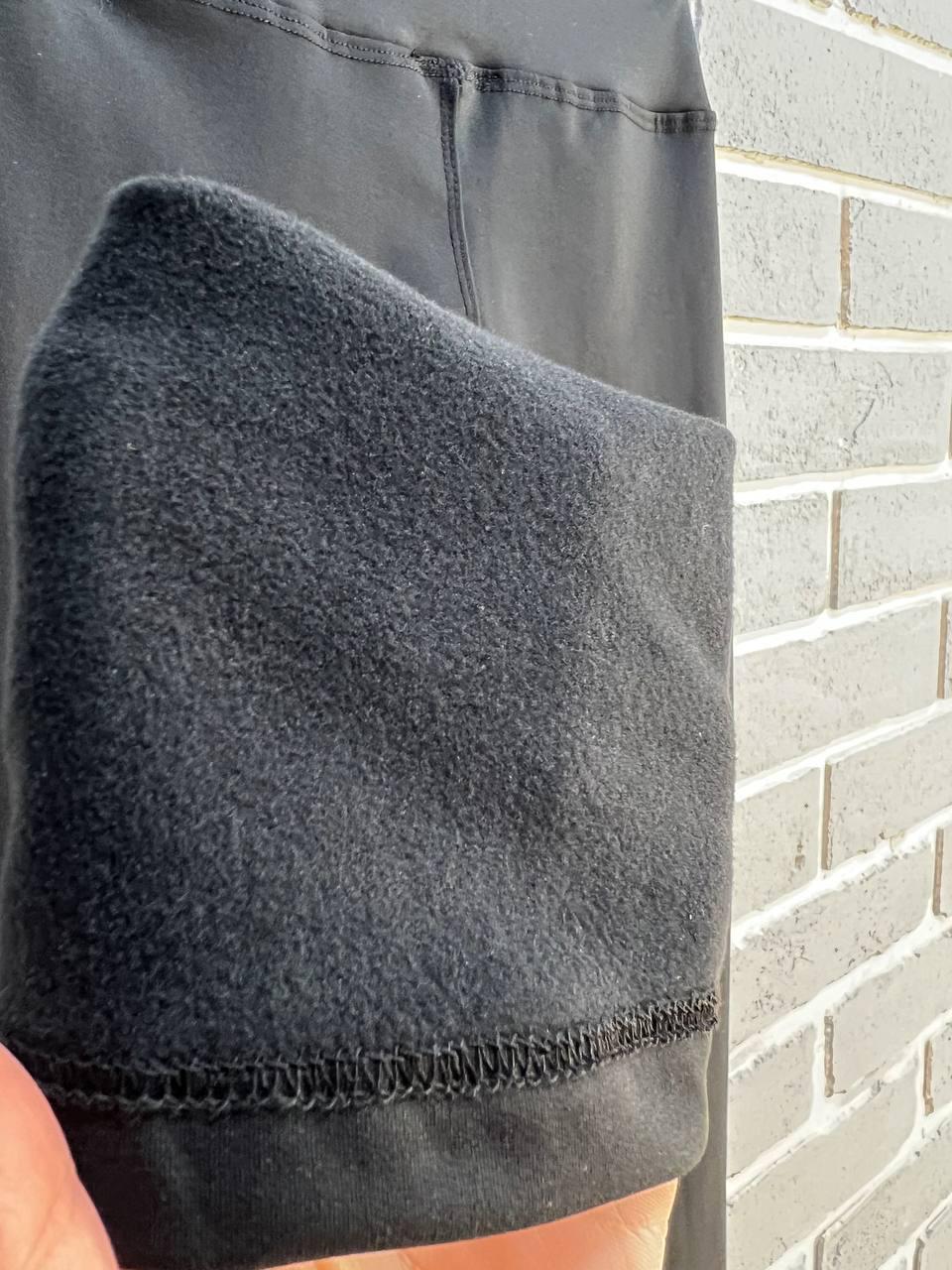 Лосины женские LADY HUREM 2116 ластик дайвинг широкий пояс утепленные 4XL Черный (1104) - фото 5