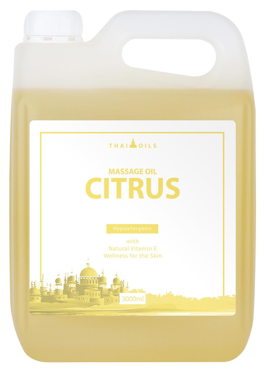 Массажное масло Thai Oils Citrus 3000 мл
