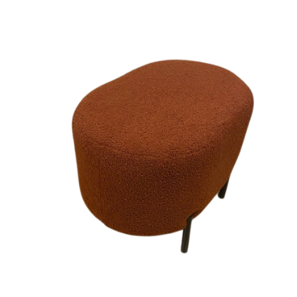 Пуф-банкетка Atlanta м'який/довгі ніжки Брунатний - фото 2