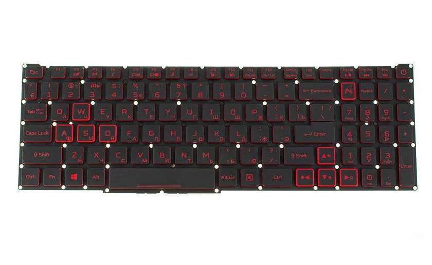 Клавиатура для ноутбука Acer Nitro AN517-56 Черный (163227)