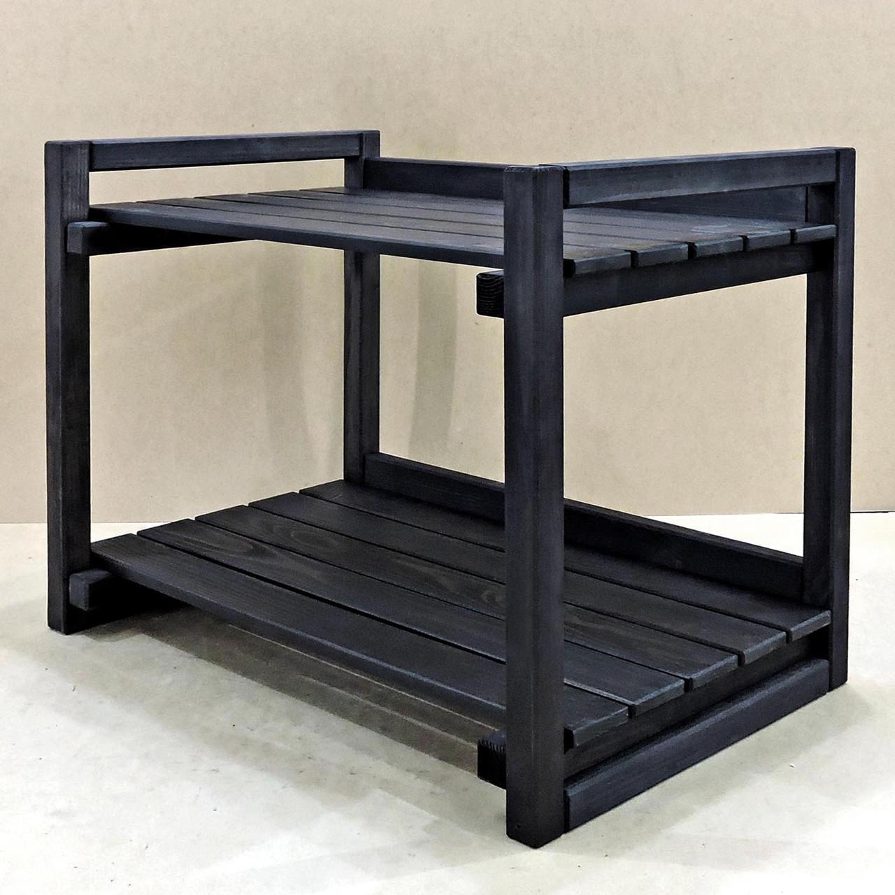 Стеллаж кухонный из дерева Фанбим 2 Венге (СТА-211312) - фото 1 Стеллаж кухонный из дерева Фанбим 2 Венге (СТА-211312) - фото 1