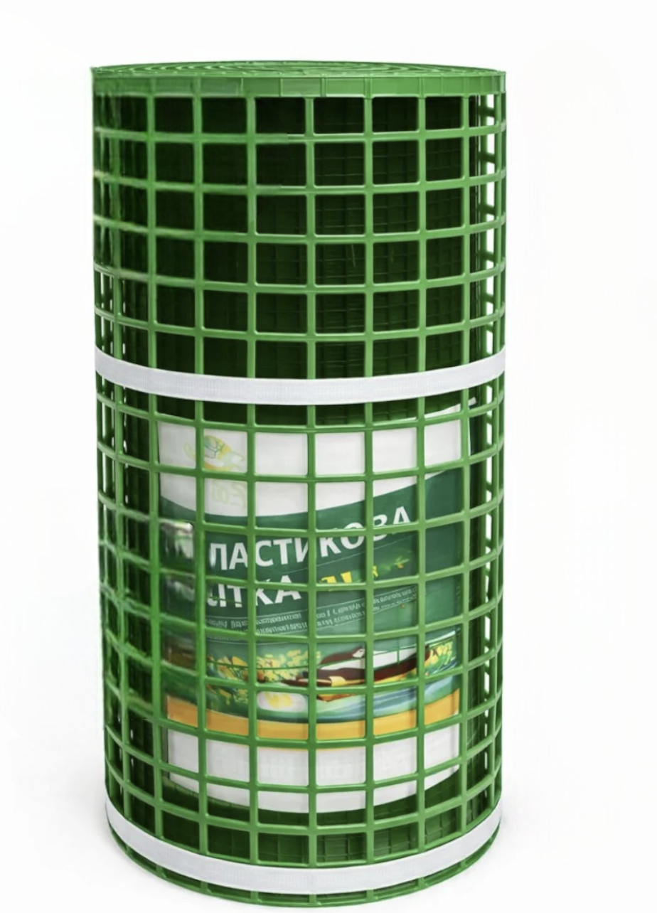 Сетка садовая пластиковая Конюшина усиленный край 45×45 мм/50 см×20 м Светло-зеленый (1452) Сетка садовая пластиковая Конюшина усиленный край 45×45 мм/50 см×20 м Светло-зеленый (1452)