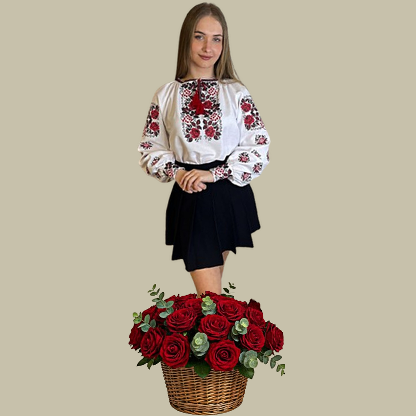 Рубашка-вышиванка авторская р. 40 (5656355414)