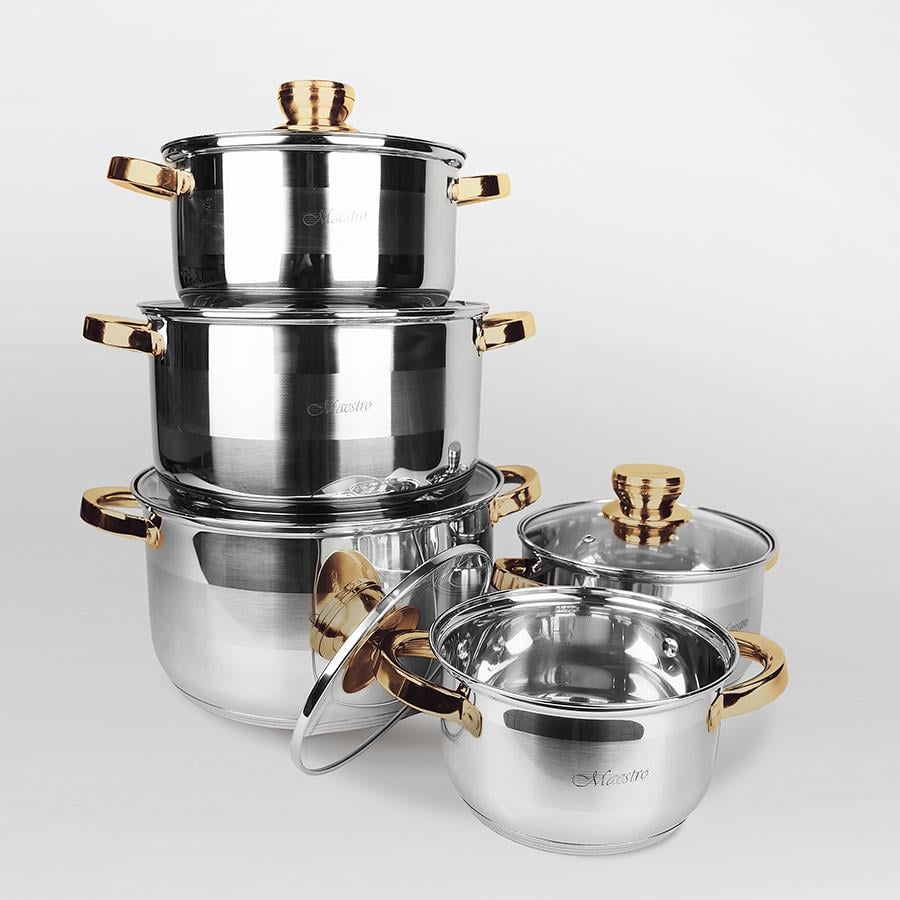 Набор кухонной посуды Maestro 10 пр. (MR-2206-10)