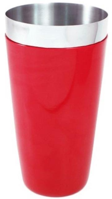 Шейкер BARPRO Boston 750 мл с антискользящим покрытием Красный (psg_EM-2524)