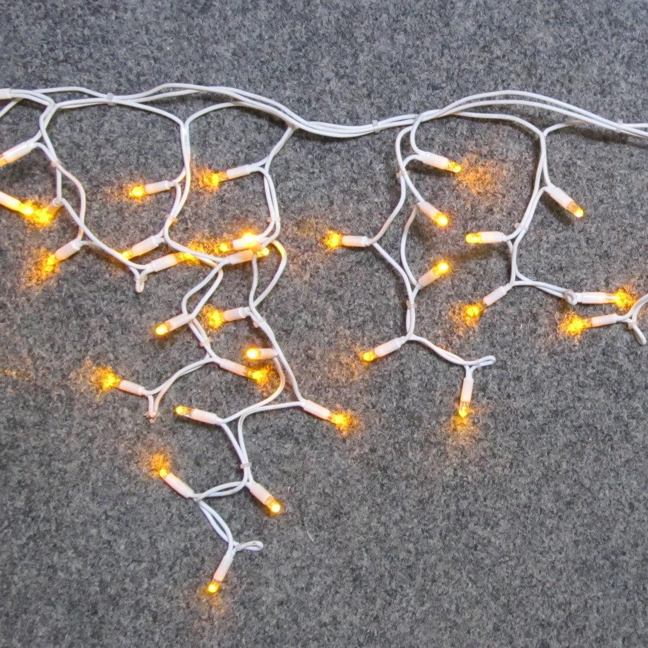 Гирлянда Бахрома Icicle 10 м 200 LED Желтый