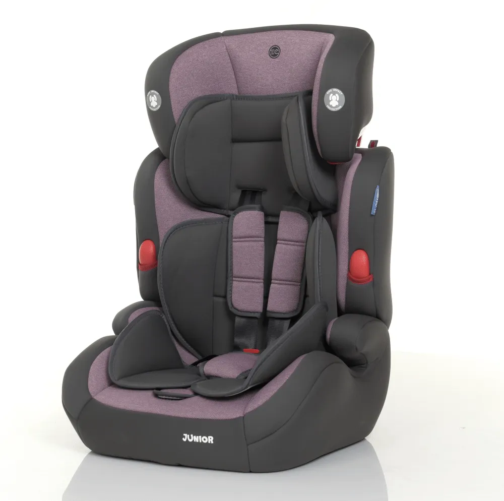 Дитяче автокрісло El Camino Junior ME1008 з ISOFIX 9-36 кг Violet Фіолетовий - фото 2