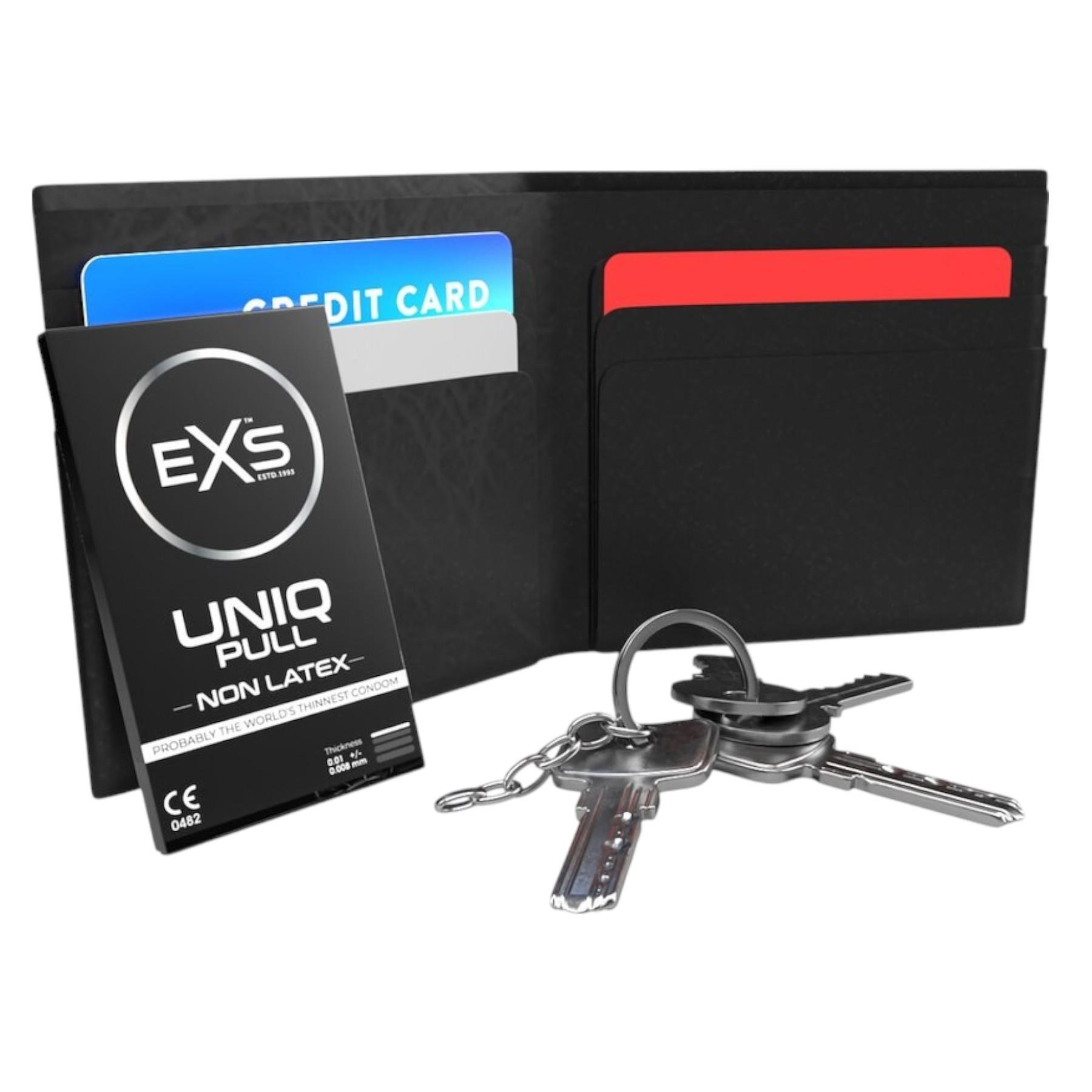 Презервативы ультратонкие без латекса EXS PULL 3 шт. - фото 3 Презервативы ультратонкие без латекса EXS PULL 3 шт. - фото 3