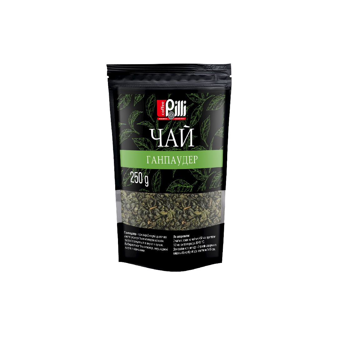 Чай Pilli ганпаудер 250 г Чай Pilli ганпаудер 250 г