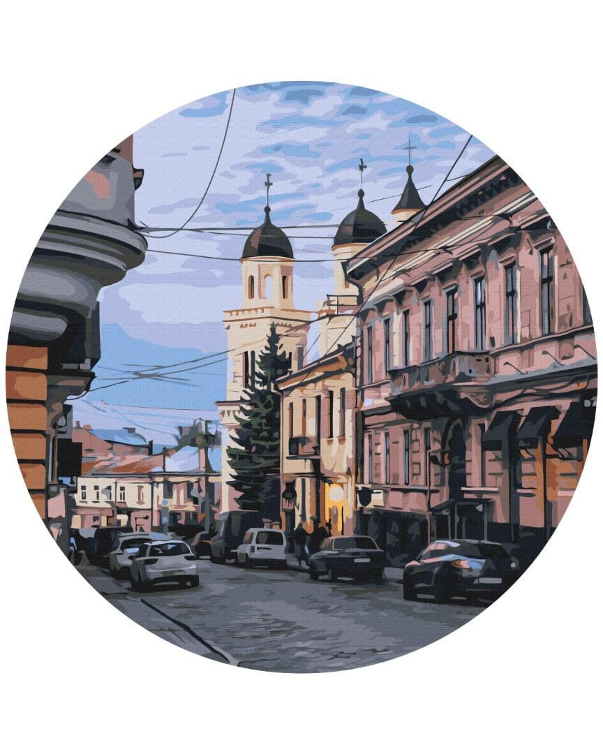 Картина по номерам Brushme Черновицкая улочка 40 см (RC00072L)