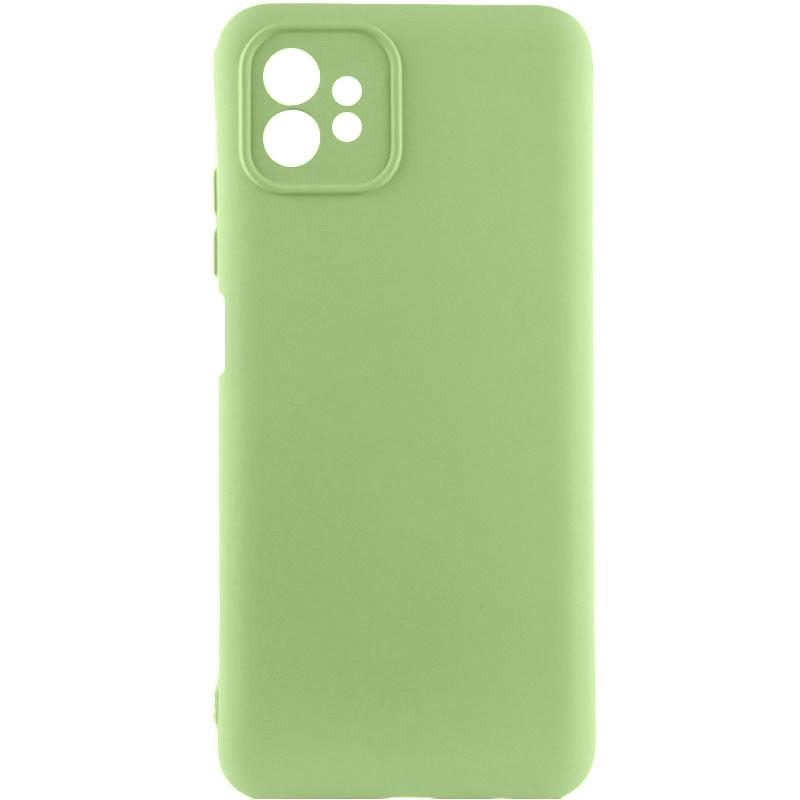 Противоударный чехол TPU GETMAN Liquid Silk Full Camera для Motorola Moto G32 Зеленый / Pistachio Противоударный чехол TPU GETMAN Liquid Silk Full Camera для Motorola Moto G32 Зеленый / Pistachio