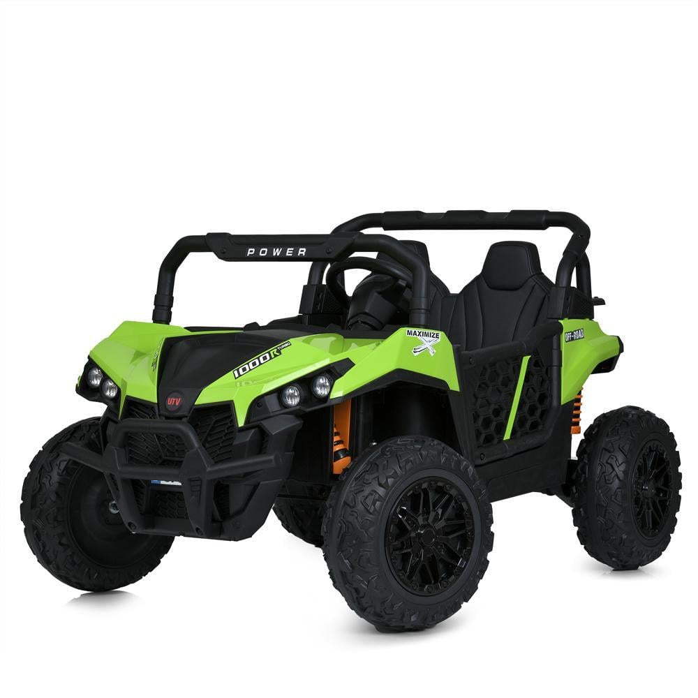 Детский электромобиль двухместный Bambi багги 300W M 5911EBLR 24V Зеленый