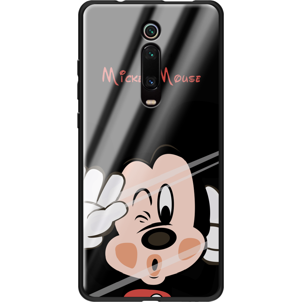 Чехол BoxFace Xiaomi Mi 9T / Mi 9T Pro Mister M Черный силикон со стеклом (37376-cc58-37743)