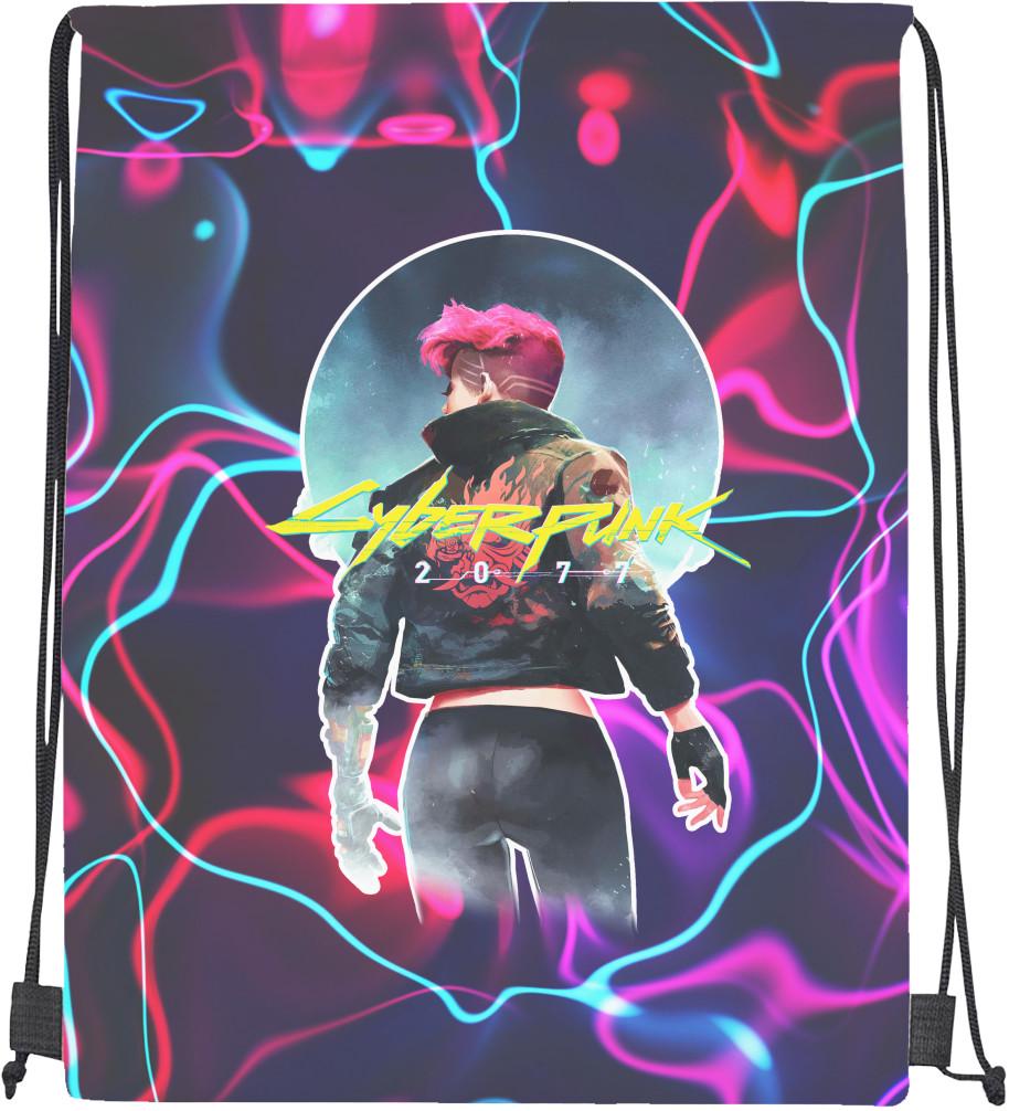 Мішок спортивний Cyberpunk 2077 Girl 4 (20300590) Мішок спортивний Cyberpunk 2077 Girl 4 (20300590)