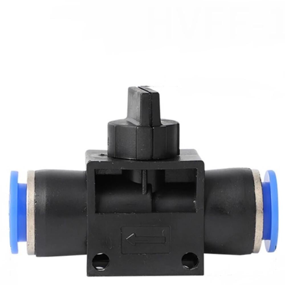 Соединение быстросъемная подача воды с краном 12 мм (6138)