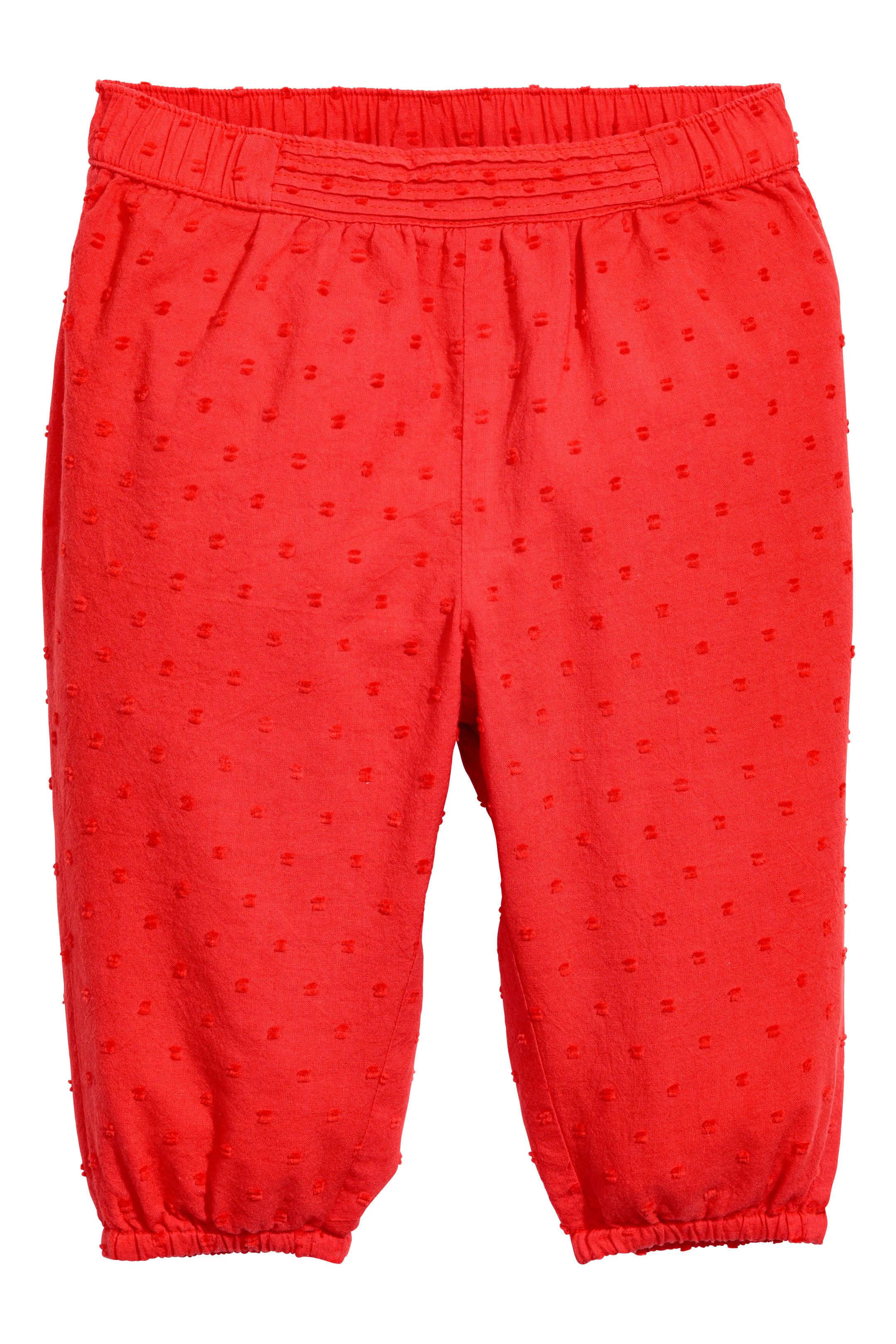 Брюки H&M 74 см Червоний (4601305)