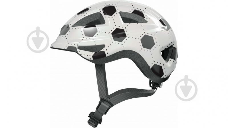 Велосипедний дитячий шолом ABUS ANUKY 2.0 S 46–51 White Football