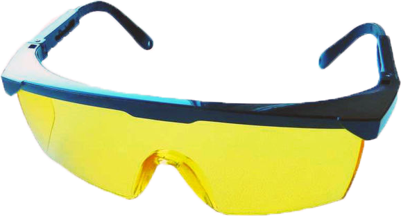Очки защитные с дужкой Желтый (3180)