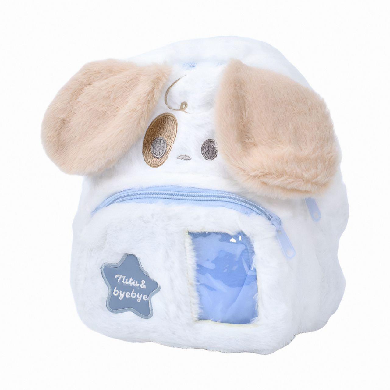 Рюкзак YG0051 13 л 400 г с ушками Белый Рюкзак YG0051 13 л 400 г с ушками Белый