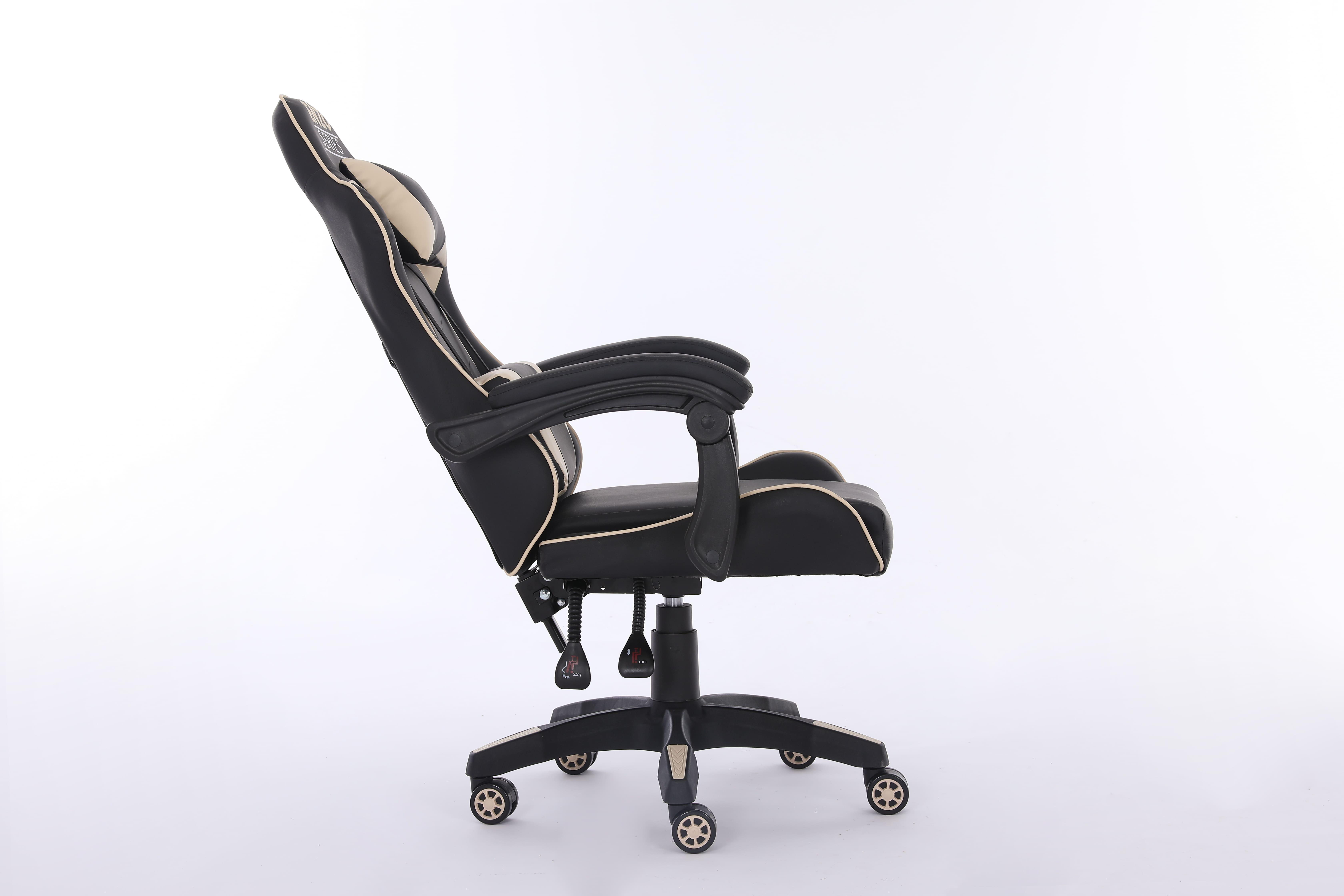 Компьютерное кресло Extreme Enzo Черный/Бежевый (22288547) - фото 5