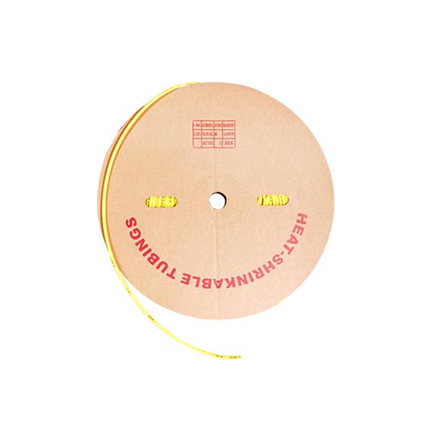 Трубка термозбіжна E.NEXT e.termo.stand.roll.2.1.yellow ⌀2/1 мм 200 м Жовтий (s059004)