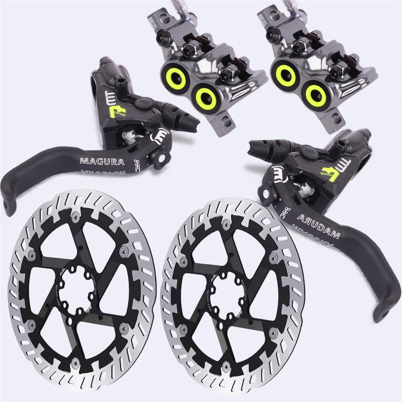 Комплект дискових гальм MAGURA MT7 Pro HC/MDR-P 220/203 мм (2825406234)