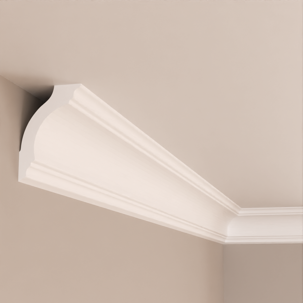 Карниз поліуретановий Gaudi Decor P 961 для LED освітлення 75x50x2000 мм (25409193)